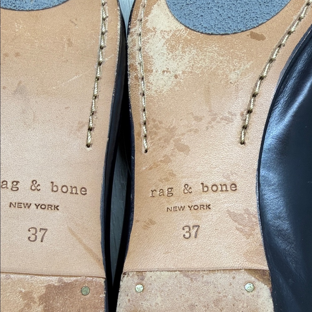 rag & bone Dark Burgundy Women's Flats - Picture 10 of 10